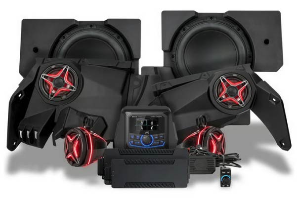  240-X32-PHZ5V / 2017-2026 Can-Am X3, Phase-5 V-Spec 6-Speaker 1650watt System w/JVC